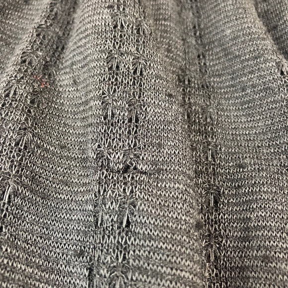 Free People Lace Panel Babydoll Peasant Top Black - Picture 8 of 8